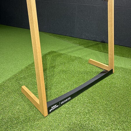 Golfanizer Club Rack, OakBlack